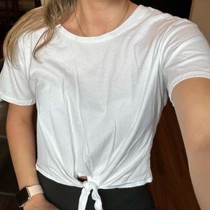 White tie top